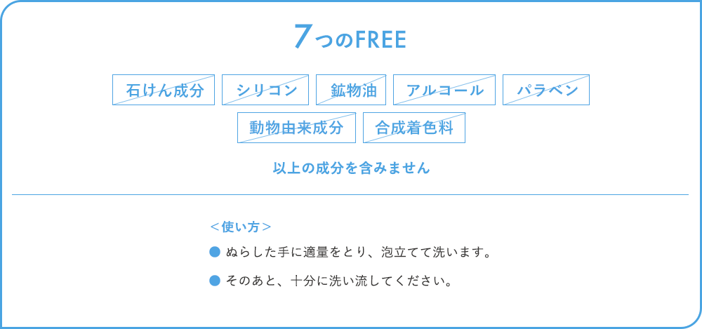 9つのFREE