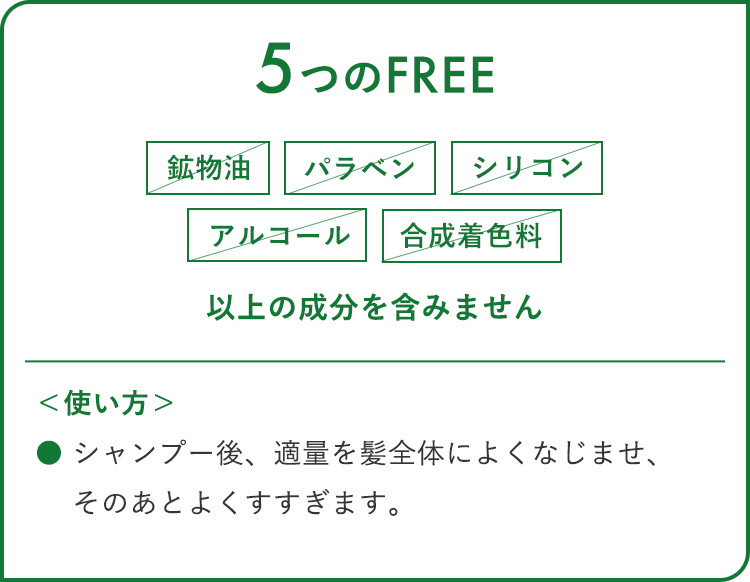 6つのFREE